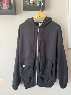 NIKE • Sportswear Women's Oversized Full-Zip Cotton French Terry Hoodie